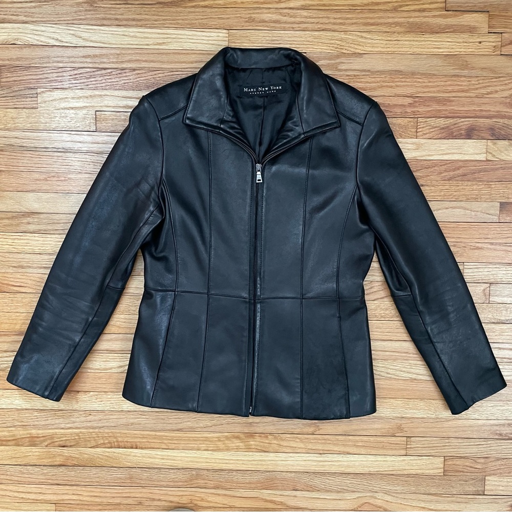 No longer available - Marc New York - Leather Jacket